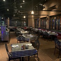 Outer courtyard dining