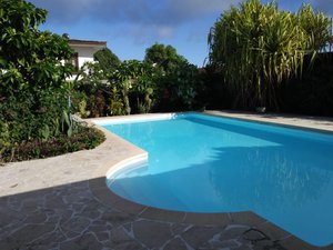 Piscine et plage
