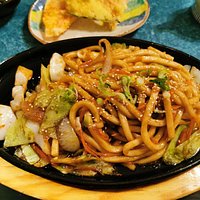 vegetarian yaki-udon