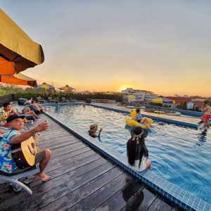 pool party where the world meets
