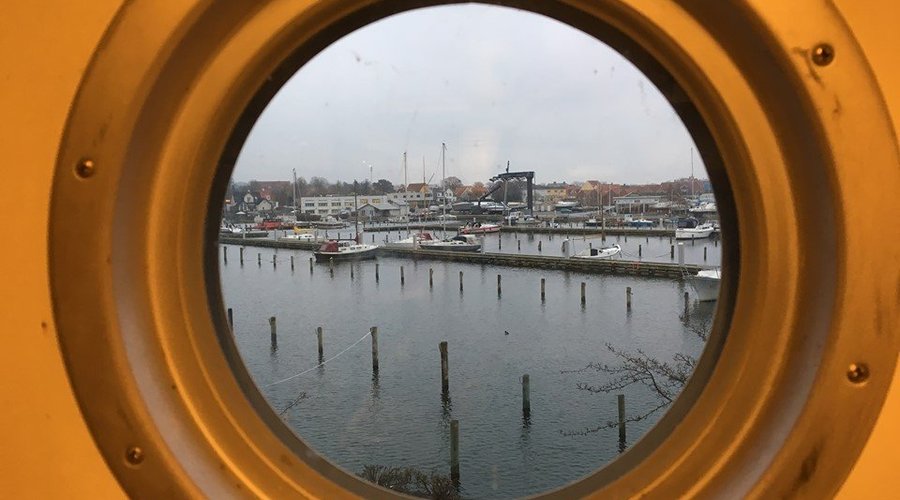 View from the kitchen…..