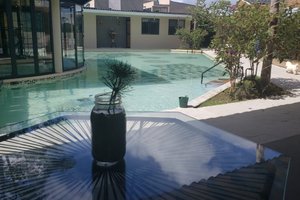 Piscina y playa