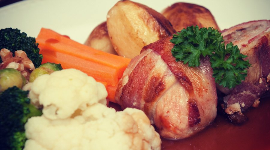 Christmas party menu at The Lion