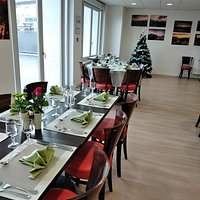 Salle de restaurant pour les fêtes