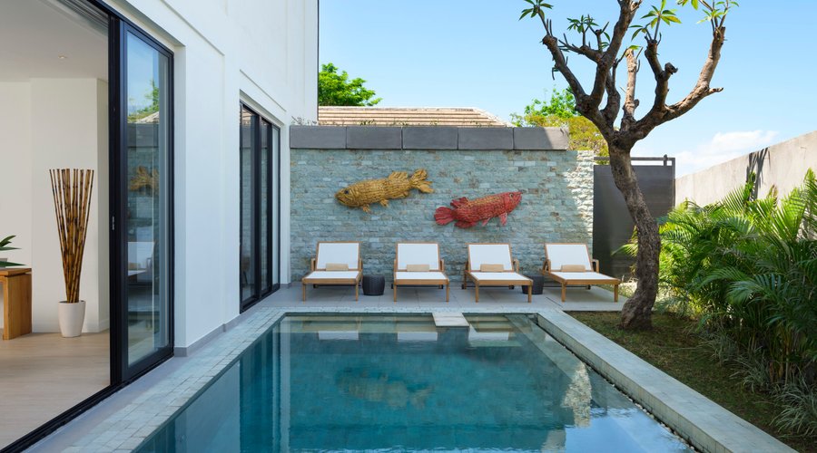 Three Bedroom Plunge pool suite garden view
