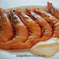 Langostinos a la plancha