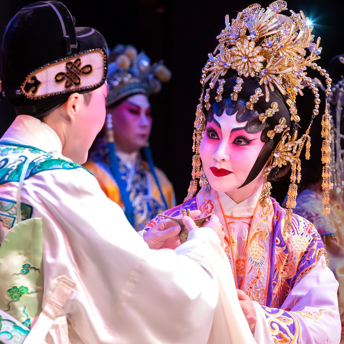 Китай представление. Cantonese Opera. Hong Kong Cantonese.