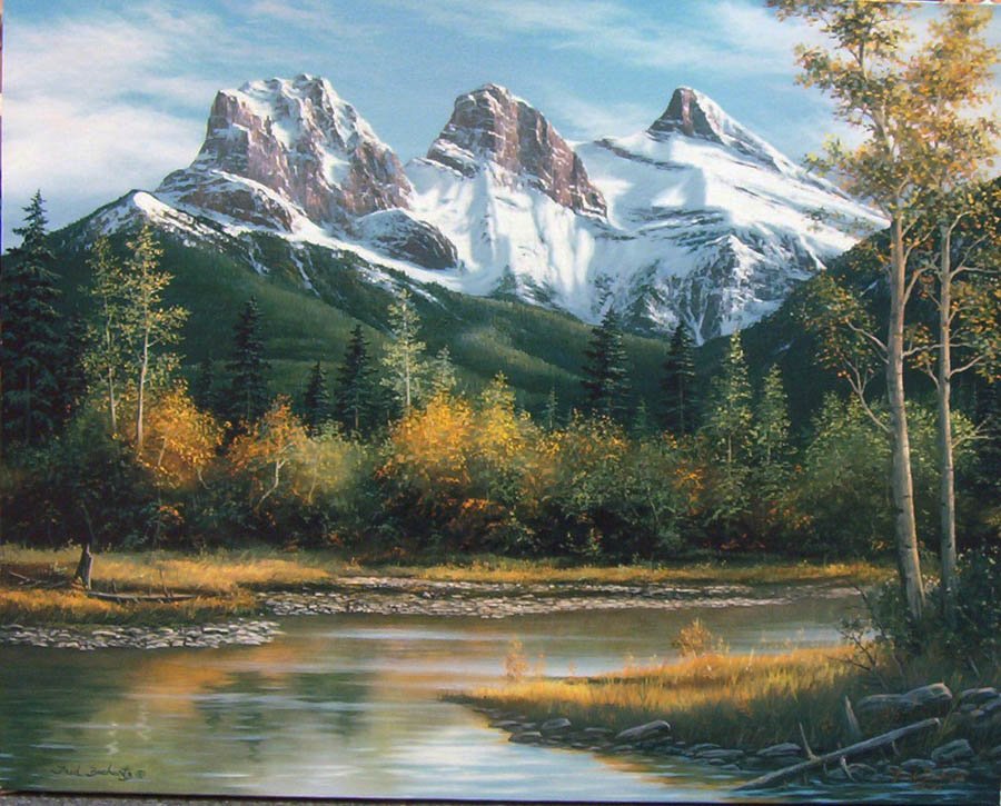 ART COUNTRY CANADA CANMORE GALLERY Ce Qu Il Faut Savoir   This Is The Iconic Three 