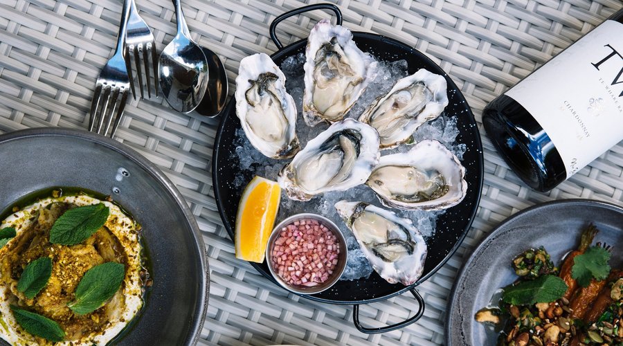 All-day menu, sharing plate style