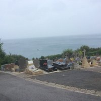 La mer en bas