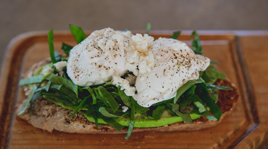 Laguna on whole grain toast