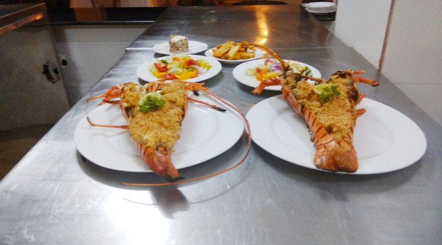 Lobster Thermidore.