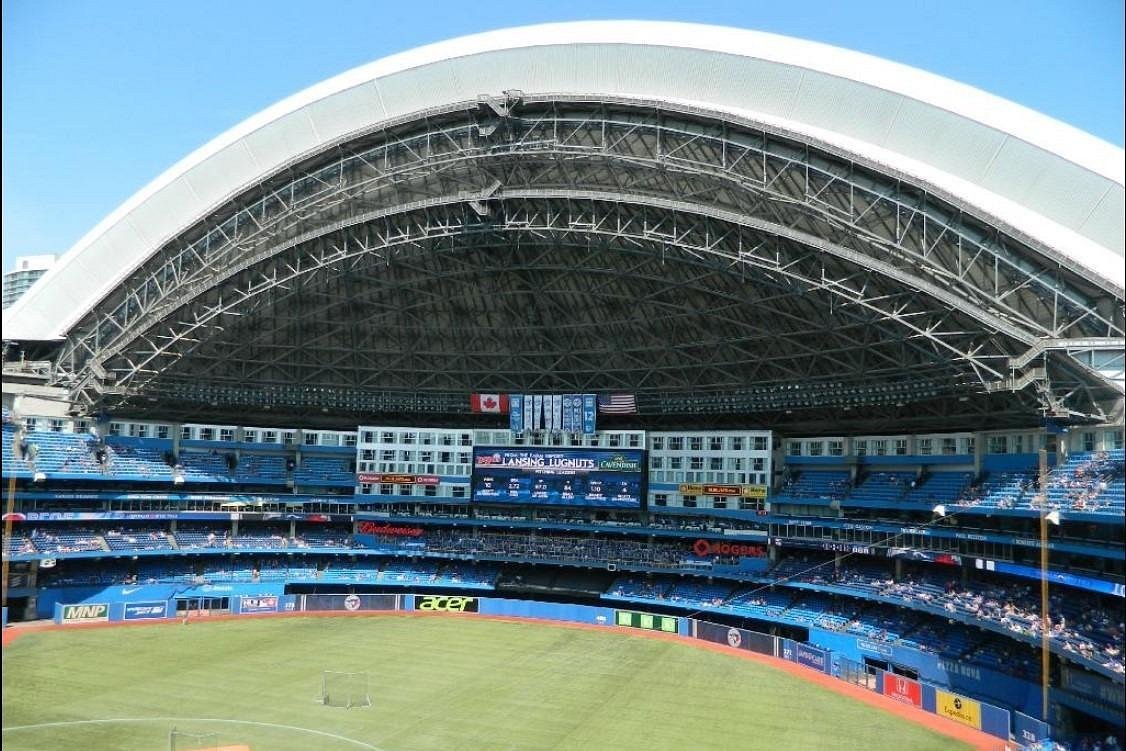Rogers Centre, stadium of the Blue Jays baseball team, Toronto
