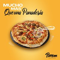 Panem es Mucho más que una Panadería. Aquí encontrarás una amplia variedad de Pizzas, como la tradicional de Pepperoni con champiñones, 4 Quesos, Salmón, Jamón Serrano, Diavolo y hasta una exclusiva Pizza Vegana 100%