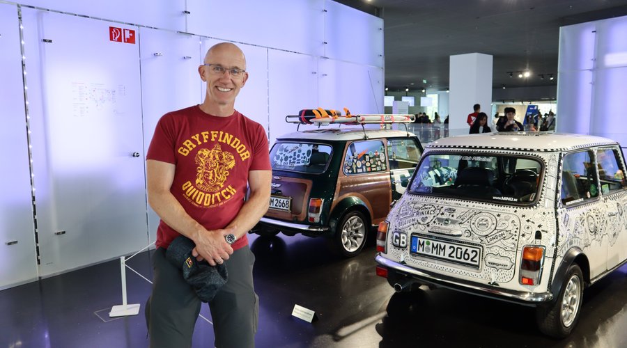 Went to the BMW museum for the Mini's and it was very cool!