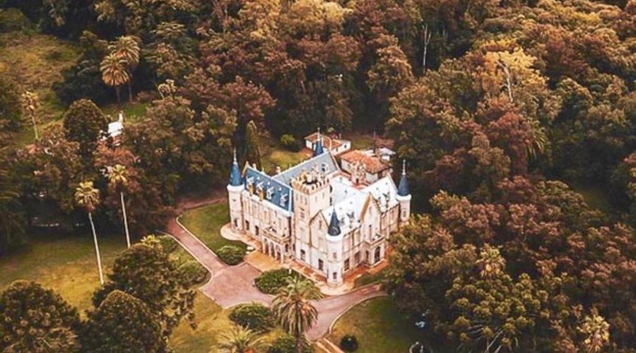 aérea del castillo