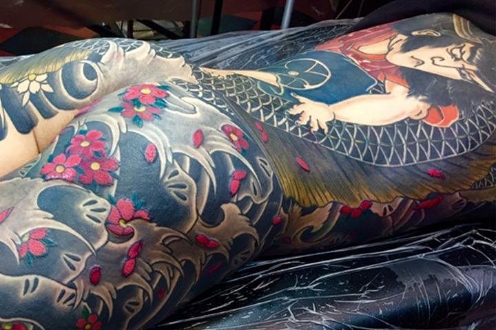 Leg Sleeve Tattoo, Shanghai Tattoo