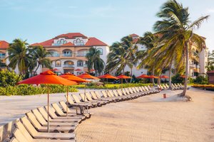 Grand Caribe Belize in Ambergris Caye, image may contain: Hotel, Resort, Building, Summer