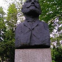 Nice monument to a famous Bulgarian writer