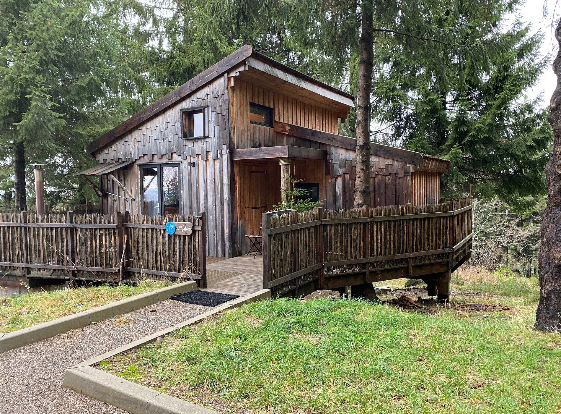 Les Cabanes de Belfahy:Hebergement insolite perchées weekend romantique séjour spa privatif(Vosges) image