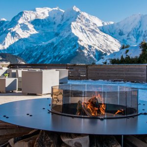 Bar Le Spot Mont-Blanc / Hôtel Arbois Bettex
Terrasse