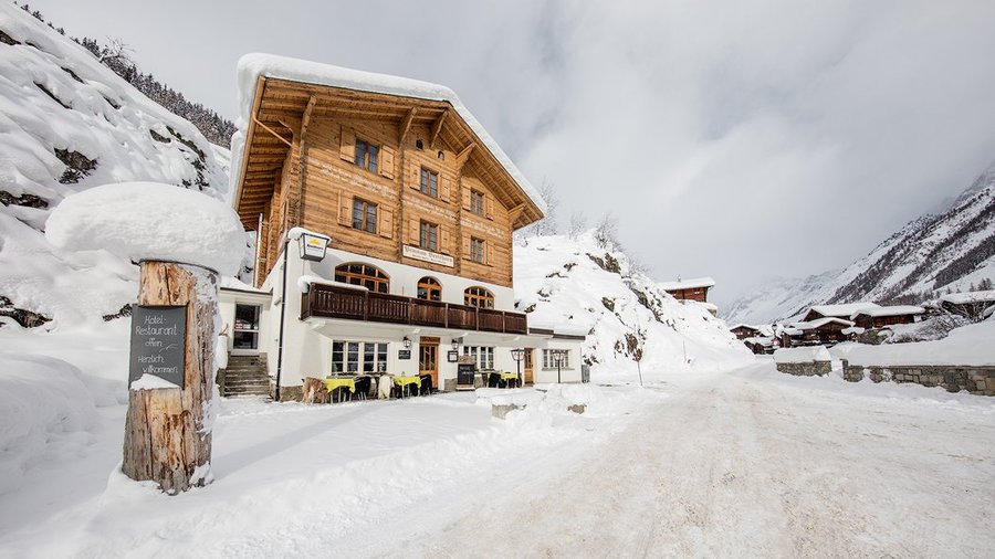 Hotel Breithorn im Winter