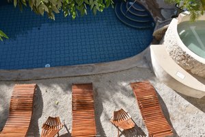Piscina y playa