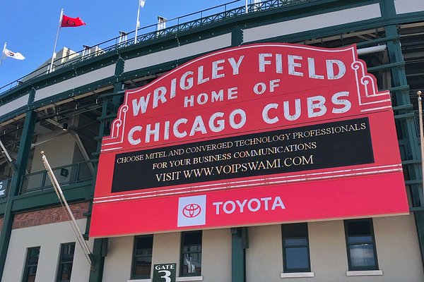 Wrigley Field Sign on Behance