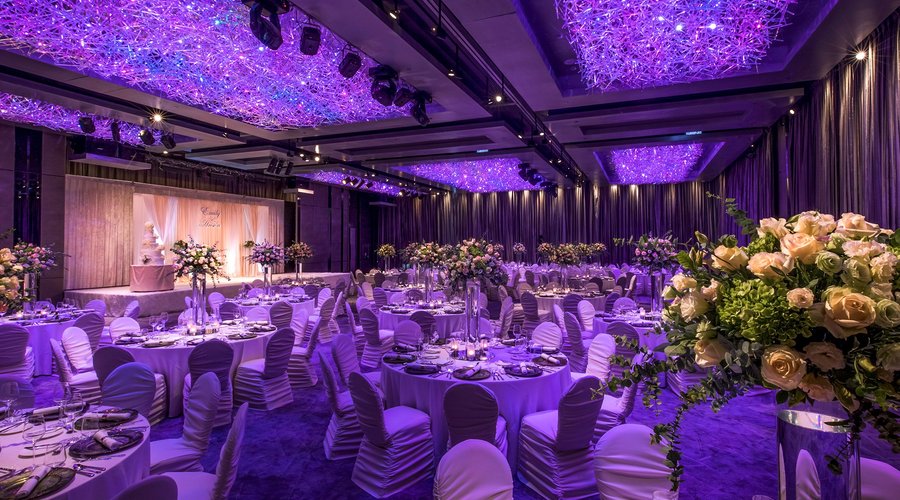 Silverbox Ballroom - wedding set-up