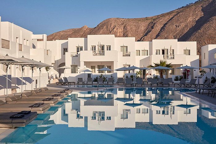 AQUA BLUE HOTEL - Prices & Reviews (Santorini/Perissa)