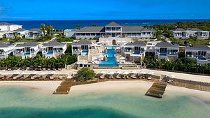 Hammock Cove Antigua in Antigua, image may contain: Waterfront, Resort, Hotel, Sea