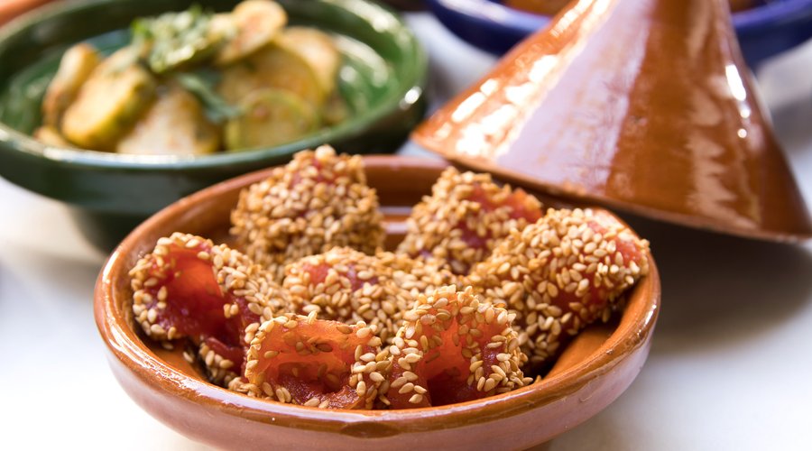 Our Moroccan salad selection, with the best vegetables available from the market