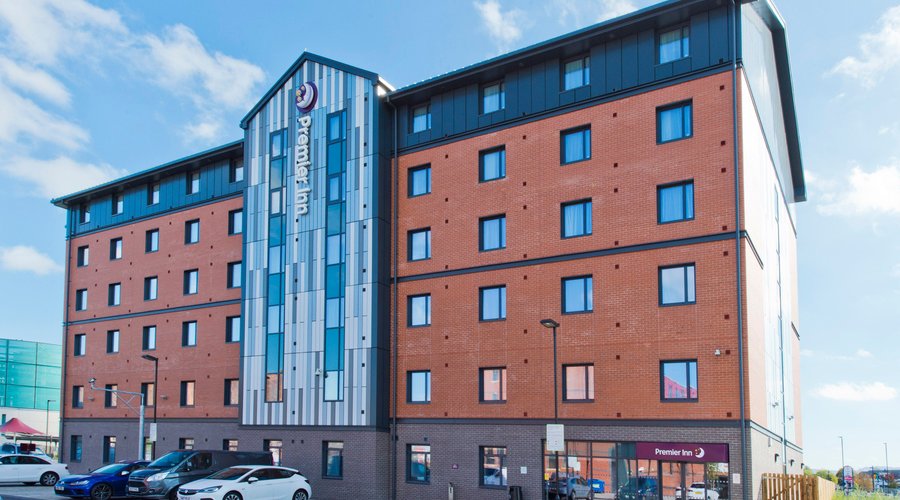 Premier Inn Gloucester (Quayside) hotel exterior 