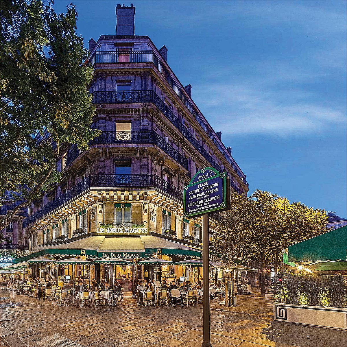 Cafe Les Deux Magots, Париж - фото ресторана - Tripadvisor