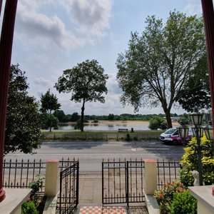 Ausblick auf die Weser.