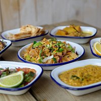 Mixture of tapas dishes