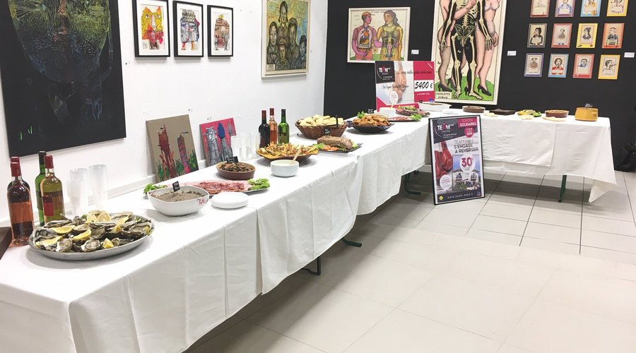 Buffet varié et original