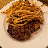 Great night of good food. Delmonico steak and Prime Rib