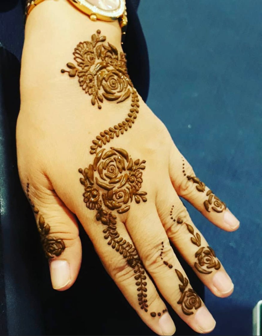 Indian Independence day mehndi | Mehndi designs for beginners, Simple mehndi  designs, Mehndi designs