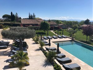 La Bastide St Georges in Forcalquier, image may contain: Villa, Backyard, Pool, Swimming Pool