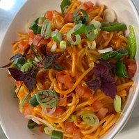 Pasta scampi diabolique