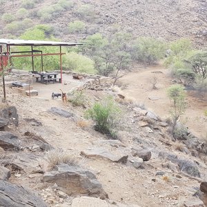 View from the Stairs to the Bathroom