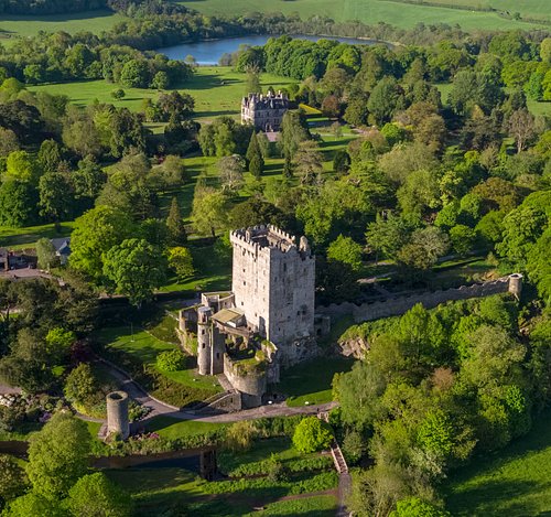 Ирландский замок. Интерьеры (39 фото)