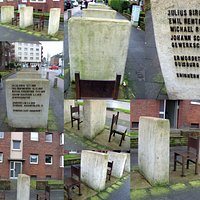 Collage: Mahnmal: Erfahrbare - Wände....