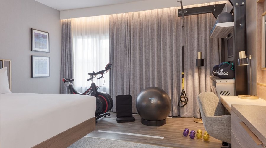 Five Feet to Fitness Room
