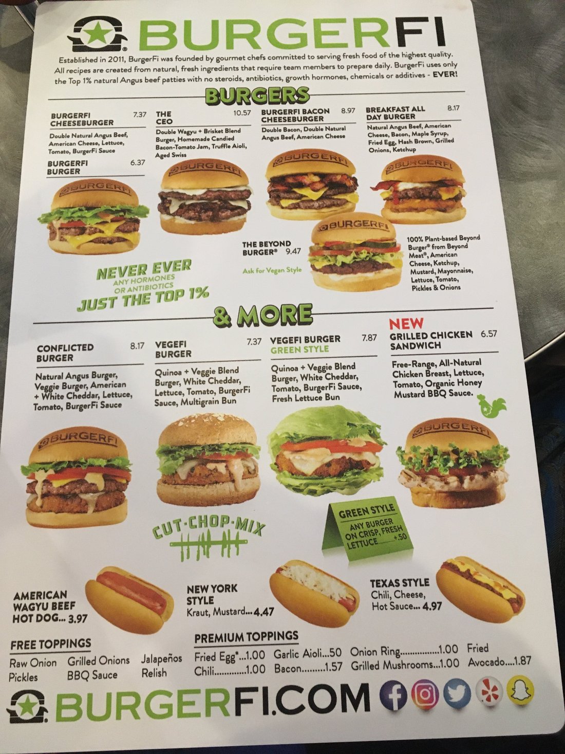 BURGERFI, Lexington - 391 Rose St - Restaurant Reviews, Photos & Phone ...