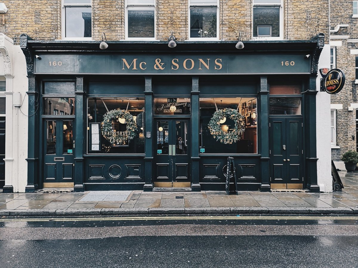 Mc & Sons, Лондон - фото ресторана - Tripadvisor