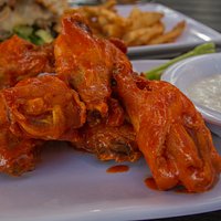 buffalo wings we have 3 different flavors