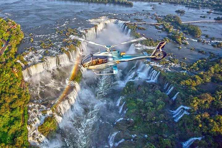 2024 Panoramic Helicopter Flight over Iguassu Falls (Foz do Iguacu)