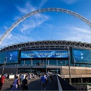 Londres, Reino Unido, 29 De Julho De 2007 : Wembley Stadium At Wembley Park  Middlesex É Um Local Nacional De Esportes Que Hospeda Grandes Jogos De  Futebol E É Um Ponto Turístico